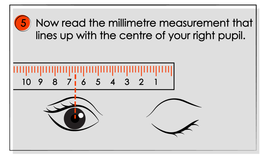 How to Measure Your Pupillary Distance (PD) illustrations 06